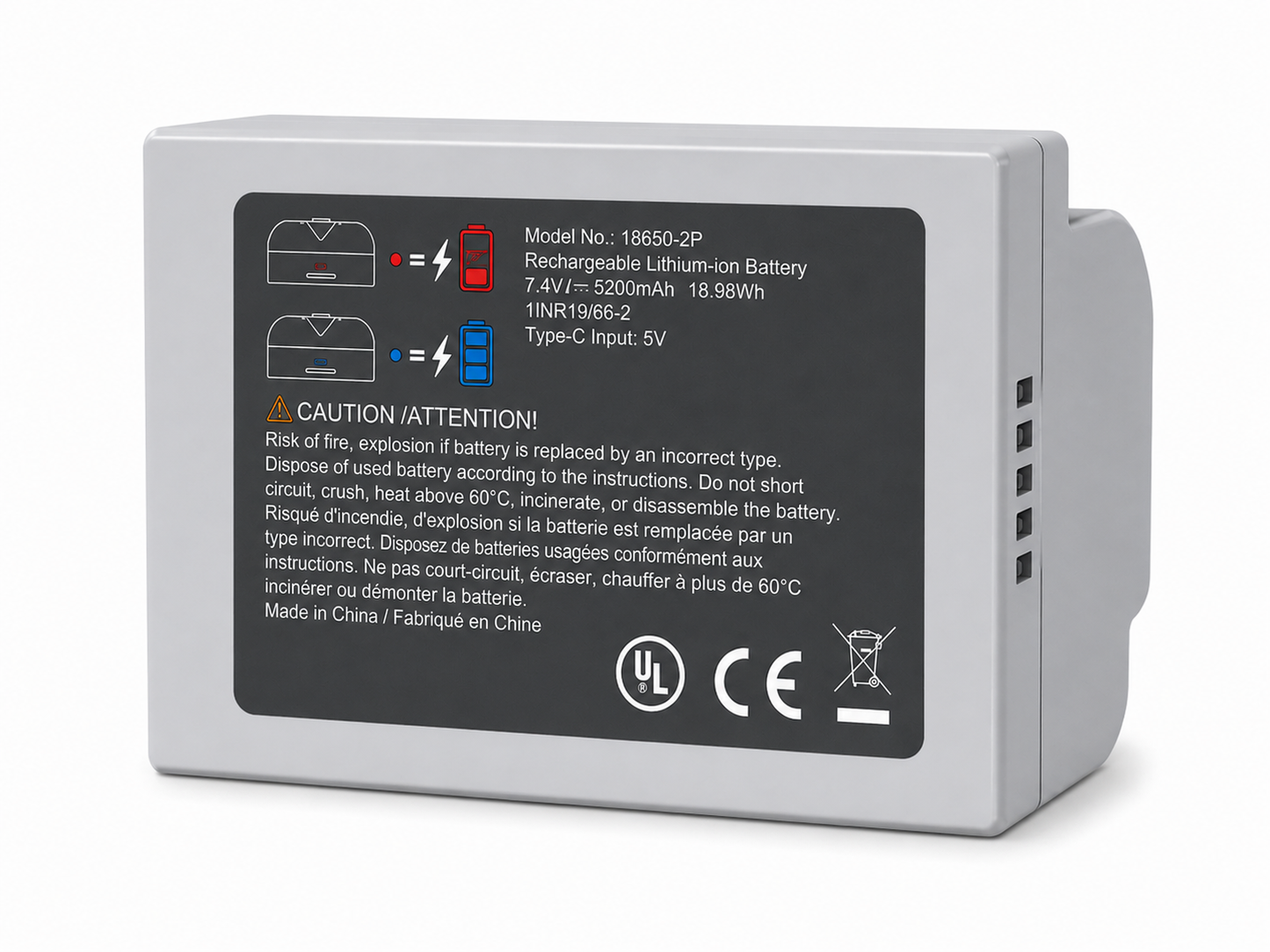 Batterie de remplacement pour caméra Daewoo W511MW