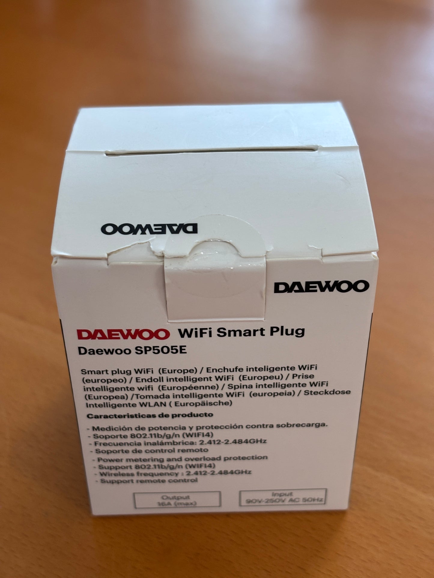 Prise connectée SP505E Normes Europes - Reconditionnée